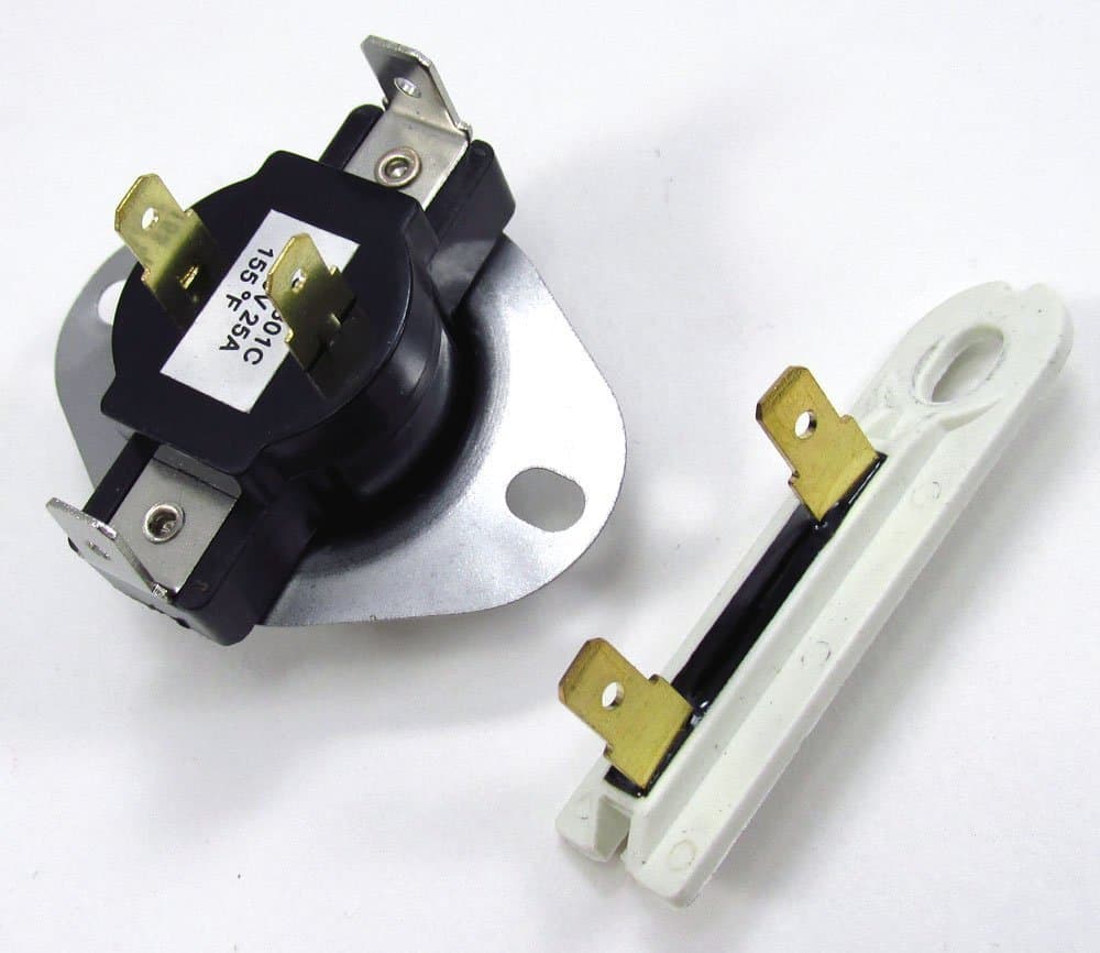 Picture of dryer thermal fuses